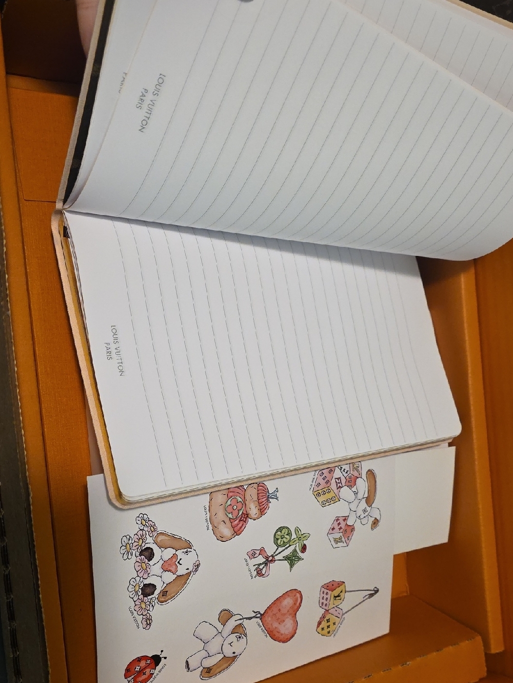 Louis Vuitton 2026 Mothers Day Jane Notebook With Sticker Set - Picture 10 of 10